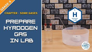 To Prepare Hydrogen Gas in Laboratory  NEB Class9 [upl. by Justis]