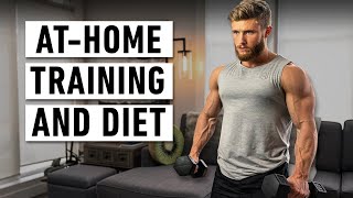 How To Build Muscle At Home ScienceBased Workouts No Equipment Needed [upl. by Nelli741]