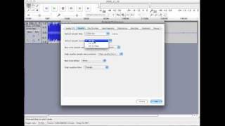 Reduce MP3 file size in Audacity [upl. by Arahc]