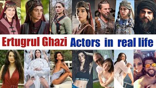 Ertugrul Ghazi Actors in Real Life  Dirilis Ertugrul actors [upl. by Nairde]