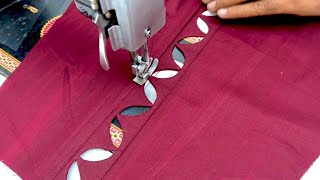 Very Easy and Beautiful Sleeves Design Cutting and Stitching [upl. by Oirazan539]