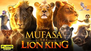 Mufasa The Lion King Full Movie In Hindi  Aaron Pierre  Blue Ivy Carter  Mads M  Reviews amp Facts [upl. by Allesig499]