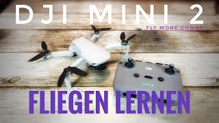 Dji Mini 2  Fliegen lernen Tutorial Deutsch [upl. by Alue]