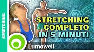 Stretching Completo In 5 Minuti [upl. by Bigelow27]