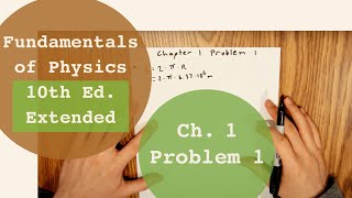 Fundamentals of Physics 10th Extended WalkerHallidayResnick Chapter 1 Problem 1 Solution [upl. by Niboc]