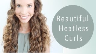 HOW TO HEATLESS CURLS With flexi rods [upl. by Jeminah]