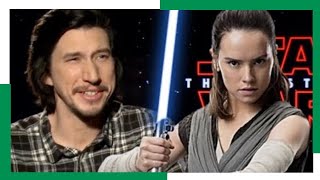 Adam Driver on Kylos Relationship with Rey and Whats Next [upl. by Hazem]