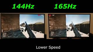 144Hz vs 165Hz  280FPS [upl. by Victory342]