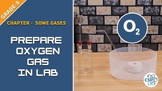 To Prepare Oxygen Gas in Laboratory amp Study its Properties  NEB Class9 [upl. by Dewitt890]