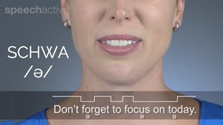 Schwa  Practice Sentences with Schwa In English ə [upl. by Nniuq]