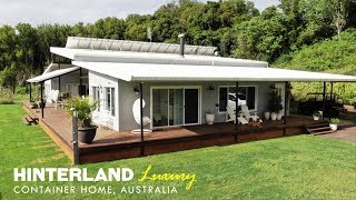 Hinterland Container Home by Container Build Group Australia [upl. by Sisely]