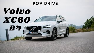 2022 Volvo XC60 B4 Core Facelift  POV Drive amp Walkaround  Cars By Vik [upl. by Oeht]