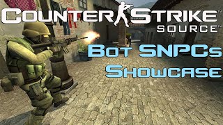 CounterStrike Source Bot SNPCs Showcase  Garrys Mod [upl. by Alekim]