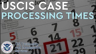 How to Check USCIS Case Processing Times USCIS Case Inquiry Status [upl. by Aramot]