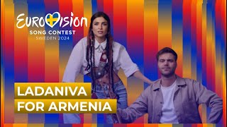 Ladaniva for Armenia 🇦🇲  Eurovision 2024 [upl. by Cohberg519]