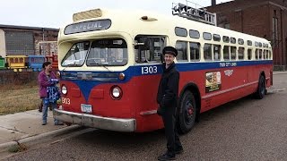 Vintage 1953 GM Transit Bus Faqs amp Bus Ride [upl. by Nancee]