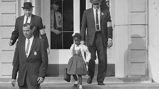 Ruby Bridges Age 6 Integrates New Orleans School [upl. by Yenahs]