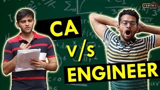 CA vs ENGINEER  Funcho Entertainment  Shyam Sharma  Dhruv Shah [upl. by Tacye]