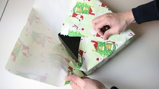 Japan Gift Wrap Hack No Tape No Ribbon [upl. by Noemys]