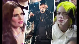 Celebs Reaction To quotEminem  Lose Yourselfquot Full Live Performance Oscars 2020 [upl. by Nylime279]