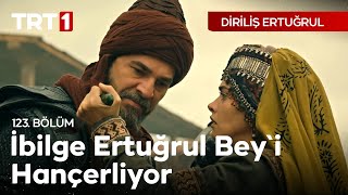 Diriliş Ertuğrul 123 Bölüm  İlbilge Ertuğrul Beyi hançerliyor [upl. by Yreved980]