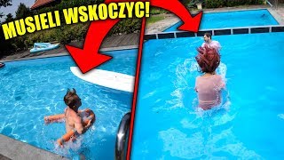 COKOLWIEK ROBISZ  WSKOCZ DO BASENU CHALLENGE [upl. by Ivanah]