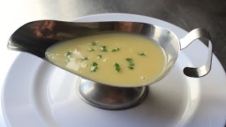 How to Make a Butter Sauce  Beurre Blanc  French Butter Sauce Recipe [upl. by Hubie48]