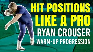 VIDEO ANALYSIS  Meet warm up and Technical Training ✅ Ryan Crouser Rotational Shot put [upl. by Avera36]