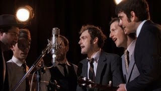 The Punch Brothers Marcus Mumford sing quotThe Auld Trianglequot [upl. by Relyuc]