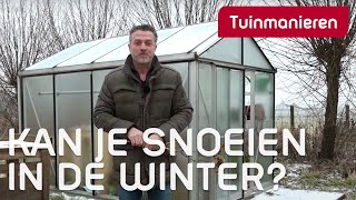 Kan je snoeien in de winter  Tuinmanieren [upl. by Amye]