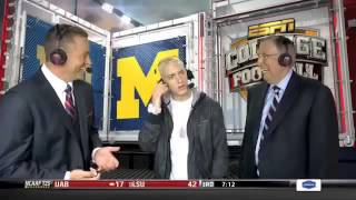 Eminems ESPN interview is really awkward [upl. by Bergmans971]