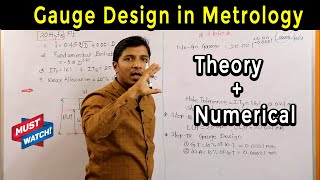 Gauge Design in Metrology Theory plus Numerical [upl. by Koran51]