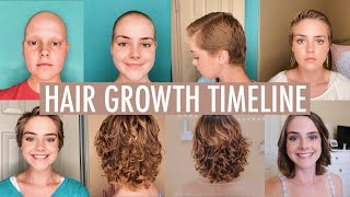 FROM BALD TO BOB my hair growth timeline [upl. by Aun]