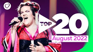 Eurovision Top 20 Most Watched August 2022 [upl. by Bourke275]