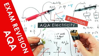 All of AQA Electricity Explained  A Level Physics Revision [upl. by Hannavas]