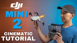 DJI Mini 2 and Mini SE CINEMATIC Tutorial  7 Basic Movement for Beginners [upl. by Nomyt]