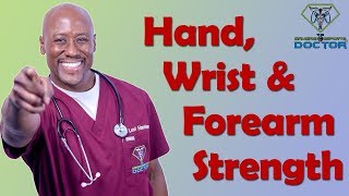 Hand Wrist amp Forearm Strengthening Exercises [upl. by Karolina]