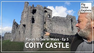 Coity Castle A Welsh Castle NOT To Be Missed  Places To See In Wales Episode 5 [upl. by Enilrad]