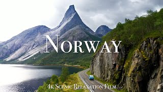 Norway 4K  Scenic Relaxation Film with Calming Music [upl. by Ellohcin897]