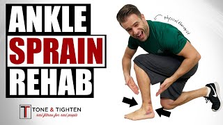 RECOVER FASTER How To Treat An Ankle Sprain At Home [upl. by Byran]