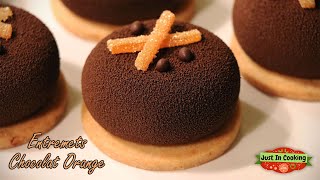 ❅ Recette dEntremets Chocolat Orange ❅ [upl. by Limaa]