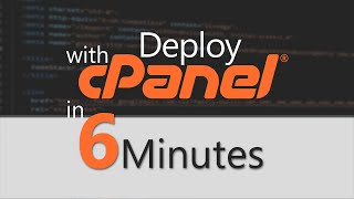 cPanel  Website Deployment in 6 Minutes [upl. by Seuqirdor517]