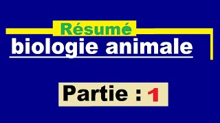 Résumé de biologie animale  1 [upl. by Winifred910]