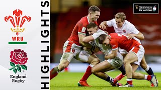 Wales v England  HIGHLIGHTS  60 Points Scored In Crucial Tie  2021 Guinness Six Nations [upl. by Estevan681]