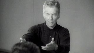 Masterclass with Herbert von Karajan [upl. by Artined]