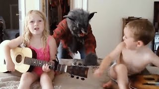 Werewolf prank on kids – Funniest compilation 2019 [upl. by Gmur]