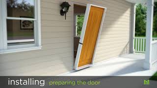 How to Install Prehung Exterior Entry Door [upl. by Trust]