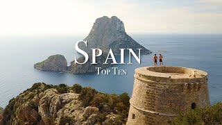 Top 10 Places To Visit In Spain [upl. by Anikram]