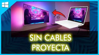 Cómo Ver la PANTALLA de la LAPTOP 💻 en Smart TV SIN CABLES Windows 10 y 81 [upl. by Joost]