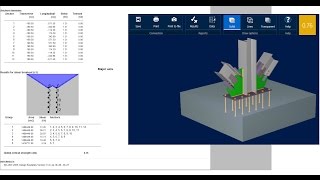 STAAD  RAM Connection for Base Plate Design [upl. by Assirt]